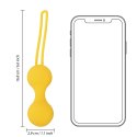 Kegel Ball Exercise Set - Lemonade Yellow SHOTS Kegel Ball Exercise Set - Lemonade Yellow SHOTS