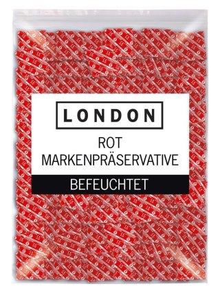 London red condoms 1000 pcs. ORION