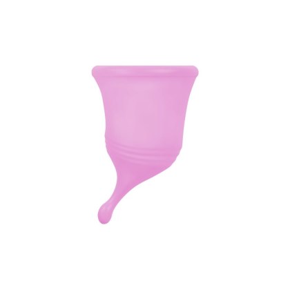 Kubeczek menstruacyjny silikonowy w kolorze fuksji, rozmiar L