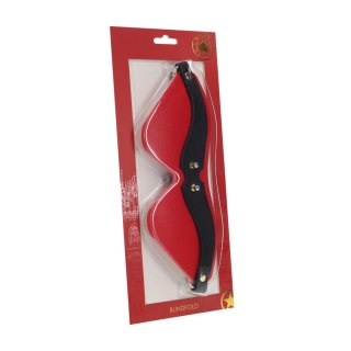 Milan Collection - Blindfold - Black/Red SHOTS