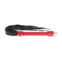 Milan Collection - Flogger - Black/Red SHOTS