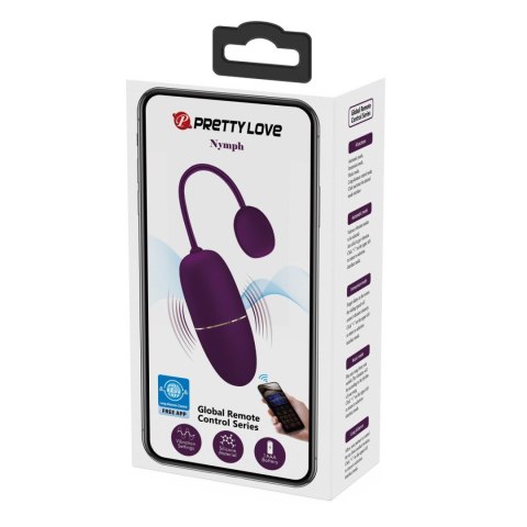 PRETTY LOVE - Nymph, 12 vibration functions Mobile APP Long-distance Control, ABS, 1 AAA battery Pretty Love PRETTY LOVE - Nymph, 12 vibration functions Mobile APP Long-distance Control, ABS, 1 AAA battery Pretty Love
