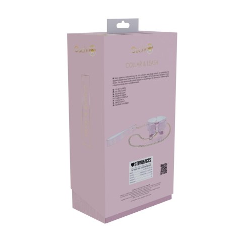 Paris Collection - Collar with Leash - Pink SHOTS Paris Collection - Collar with Leash - Pink SHOTS