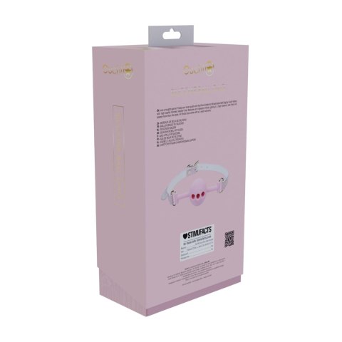 Paris Collection - Silicone Ball Gag - Pink SHOTS Paris Collection - Silicone Ball Gag - Pink SHOTS