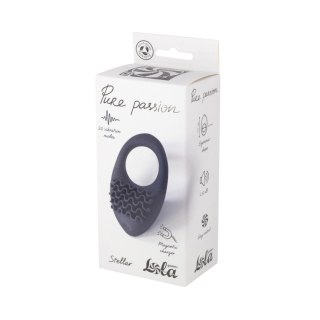 Rechargeable Vibro cockring Pure Passion Stellar Black Lola Games Pure Passion