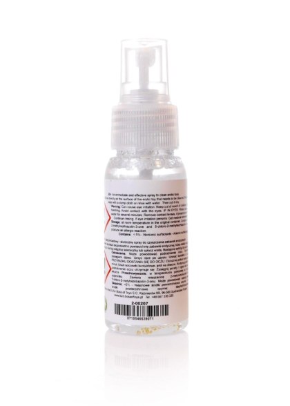 Boss Series Toy Cleaner - spray do czyszczenia zabawek, 50 ml
