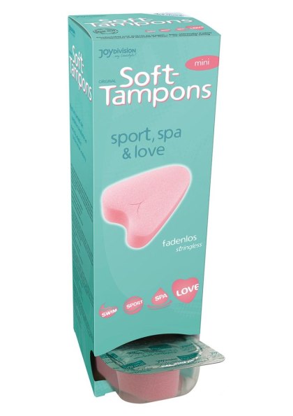 Joydivision Soft-Tampons Mini - tampony do seksu, 10 szt.