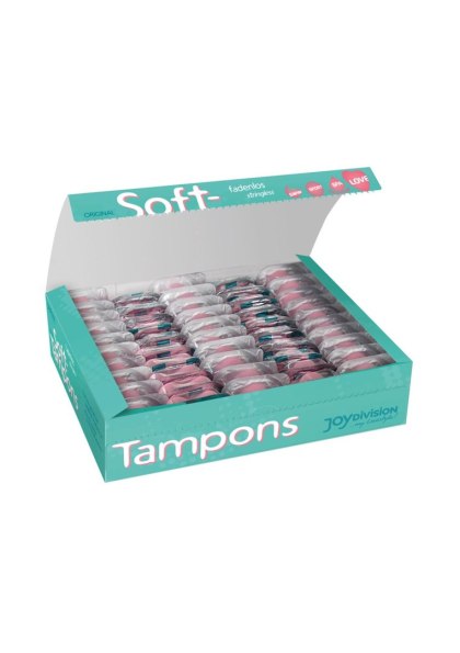 Joydivision Soft-Tampons Mini - tampony do seksu, 50 szt.