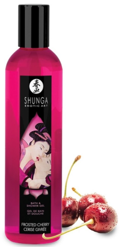 Bath and Shower Gel Frosted Cherry Shunga - EAU ZONE Bath and Shower Gel Frosted Cherry Shunga - EAU ZONE