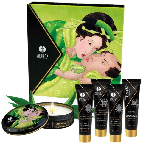 Geisha's Secret Kit Organica Exotic Green Tea Shunga - EAU ZONE Geisha's Secret Kit Organica Exotic Green Tea Shunga - EAU ZONE