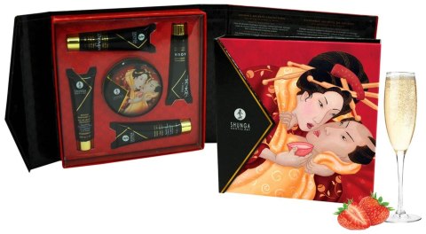 Geisha's Secret Kit Strawberry Sparkling Wine Shunga - EAU ZONE Geisha's Secret Kit Strawberry Sparkling Wine Shunga - EAU ZONE