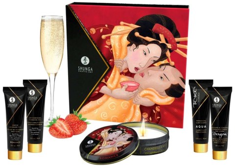 Geisha's Secret Kit Strawberry Sparkling Wine Shunga - EAU ZONE Geisha's Secret Kit Strawberry Sparkling Wine Shunga - EAU ZONE