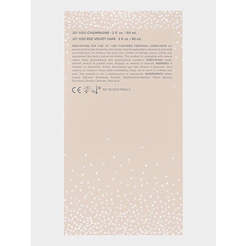 System JO - 20 Year Anniversary Gift Set Champagne & Red Velvet Cake 2 x 60ml Eropartner - INTERSLASH B.V. System JO - 20 Year Anniversary Gift Set Champagne & Red Velvet Cake 2 x 60ml Eropartner - INTERSLASH B.V.
