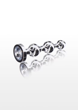 Diamond Star Beads Medium Silver SCALA