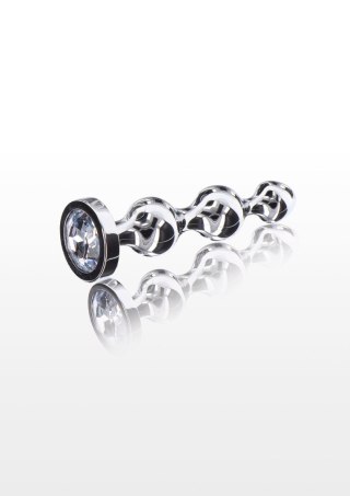 Diamond Star Beads Medium Silver SCALA