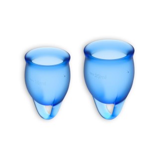 Feel confident Menstrual Cup dark blue Satisfyer - Triple A Marketing GmbH