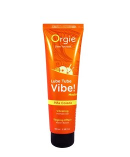 Lube Tube Vibe! - Medium - Pina Colada - 100ml | 3.38 fl oz. Orgie - BEAUTYENIGMA LDA