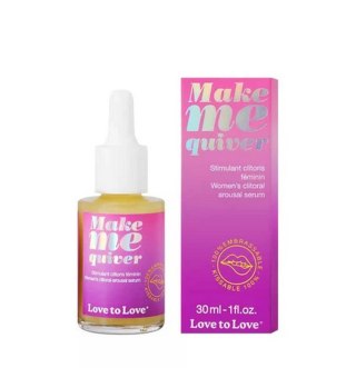 MAKE ME QUIVER - WOMEN'S CLITORAL AROUSAL SERUM - 30ML / 1FL.OZ. DORCELl - Lovely Planet