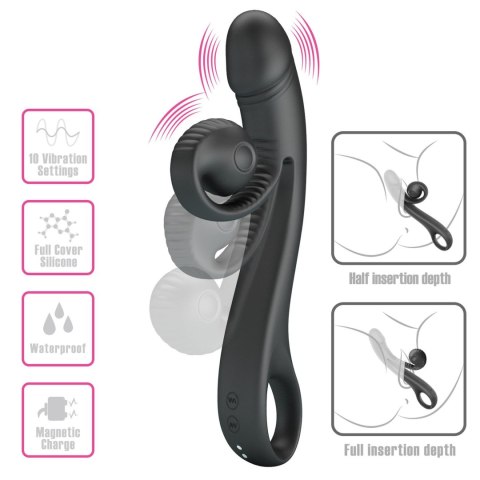 PRETTY LOVE - Love Romance Selma Snail Rabbit - Black Baile PRETTY LOVE - Love Romance Selma Snail Rabbit - Black Baile