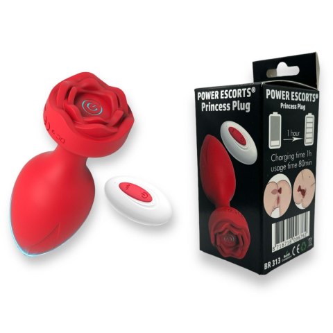 Plug - Remote Rose Design Plug - USB Rechargeable - 10 Functions - Two Colors POWER ESCORTS Plug - Remote Rose Design Plug - USB Rechargeable - 10 Functions - Two Colors POWER ESCORTS