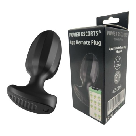 Power Escorts - BR192 - Remote Vibrating Plug - App Controled - Silicone POWER ESCORTS Power Escorts - BR192 - Remote Vibrating Plug - App Controled - Silicone POWER ESCORTS