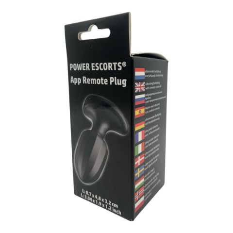 Power Escorts - BR192 - Remote Vibrating Plug - App Controled - Silicone POWER ESCORTS Power Escorts - BR192 - Remote Vibrating Plug - App Controled - Silicone POWER ESCORTS