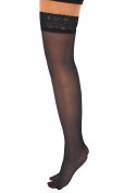 Satin Touch 20D Stay Ups Black SCALA