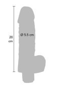 Boy Wonder Vibrating 20cm Dong Light skin tone TOYJOY Boy Wonder Vibrating 20cm Dong Light skin tone TOYJOY