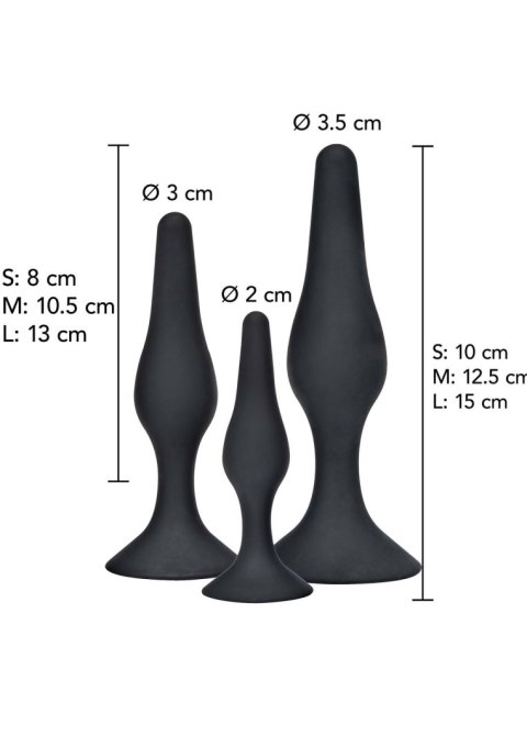 Curvy Companions Kit 3pcs Black TOYJOY Curvy Companions Kit 3pcs Black TOYJOY