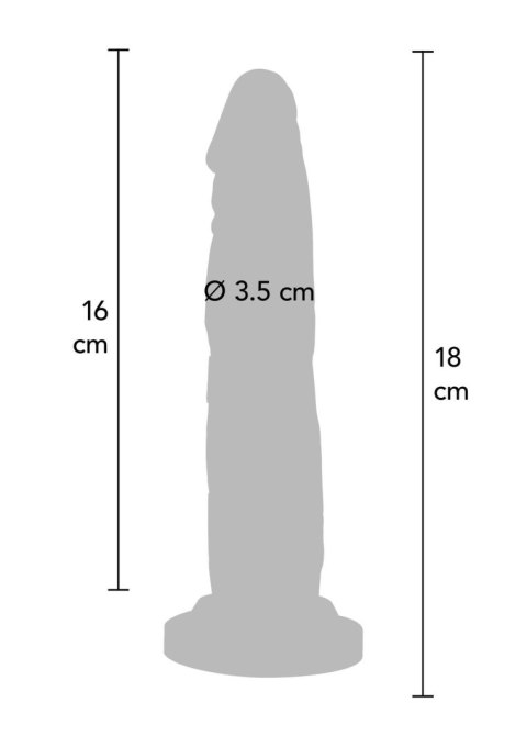 Dong 7 inch Black TOYJOY Dong 7 inch Black TOYJOY