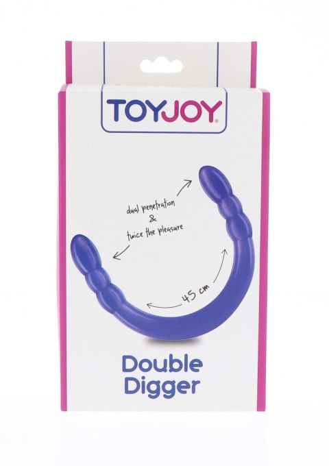 Double Digger 45 cm Dong Purple TOYJOY Double Digger 45 cm Dong Purple TOYJOY