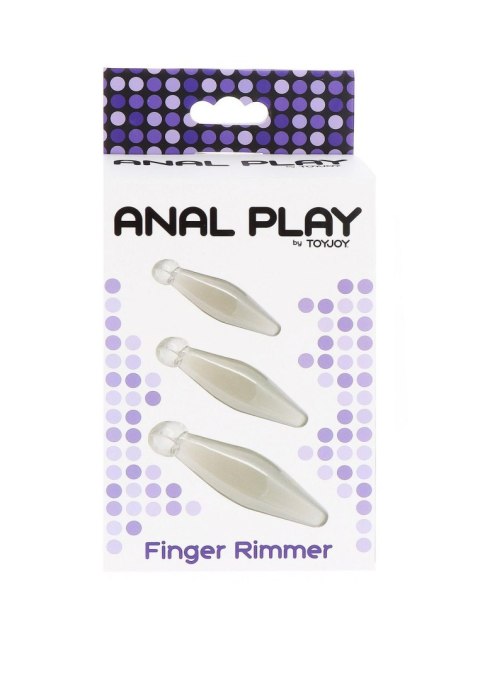 Finger Rimmer 3pcs Transparent TOYJOY Finger Rimmer 3pcs Transparent TOYJOY