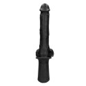 Hand Held Liquid Silicone Vibrating and Thrusting Sex Machine - Black SHOTS Hand Held Liquid Silicone Vibrating and Thrusting Sex Machine - Black SHOTS