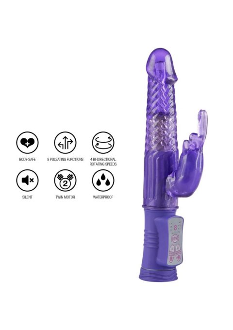 Happy Hugging Bunny Purple TOYJOY Happy Hugging Bunny Purple TOYJOY