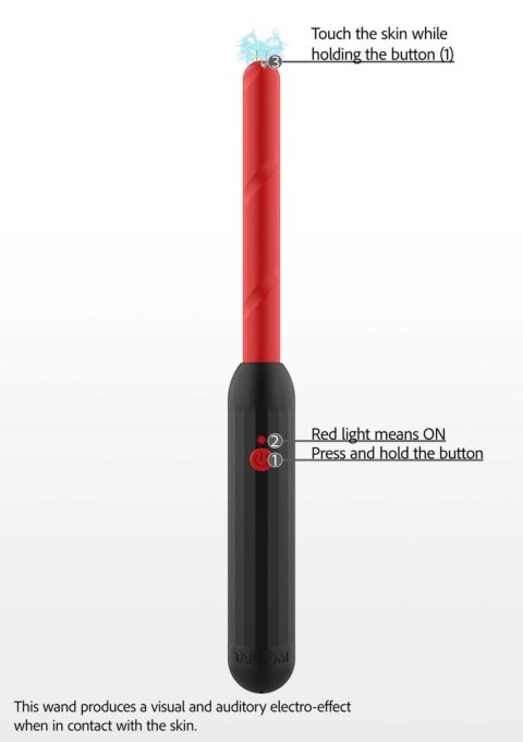 Prick Stick Electro Shock Wand Black Taboom Prick Stick Electro Shock Wand Black Taboom