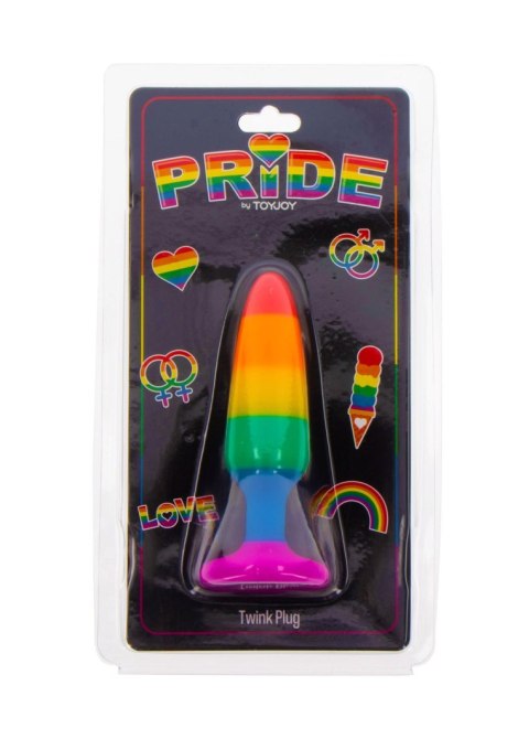 Twink Plug Medium Rainbow TOYJOY Twink Plug Medium Rainbow TOYJOY