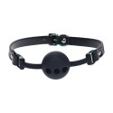 Venice Collection - Silicone Ball Gag - Black SHOTS Venice Collection - Silicone Ball Gag - Black SHOTS