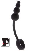Anal Snake Plug & Penis Ring Black ToyJoy Anal Snake Plug & Penis Ring Black ToyJoy