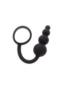 Anal Snake Plug & Penis Ring Black ToyJoy Anal Snake Plug & Penis Ring Black ToyJoy