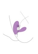 DuoVibe I Air Vibrator Purple XOCOON DuoVibe I Air Vibrator Purple XOCOON