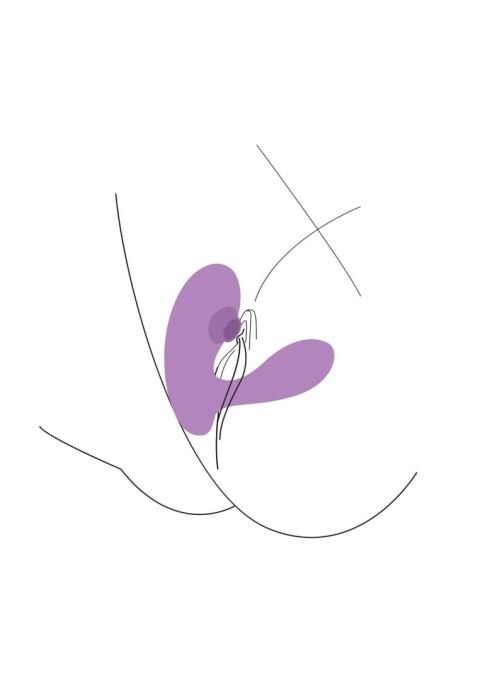 DuoVibe I Air Vibrator Purple XOCOON DuoVibe I Air Vibrator Purple XOCOON