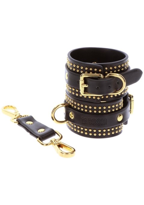 Studded Ankle Cuffs Set Black Studded Ankle Cuffs Set Black