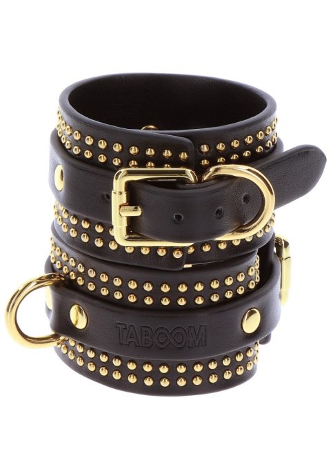 Studded Ankle Cuffs Set Black Studded Ankle Cuffs Set Black