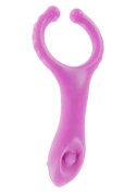 Vibrating Clit-Stim C-Ring Purple TOYJOY Vibrating Clit-Stim C-Ring Purple TOYJOY