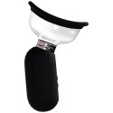 Dazzling - Rechargeable Vulva and Breast Pump - Black SHOTS