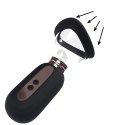 Dazzling - Rechargeable Vulva and Breast Pump - Black SHOTS