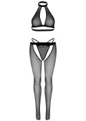 Fishnet top, g-string & tights Black SCALA Fishnet top, g-string & tights Black SCALA