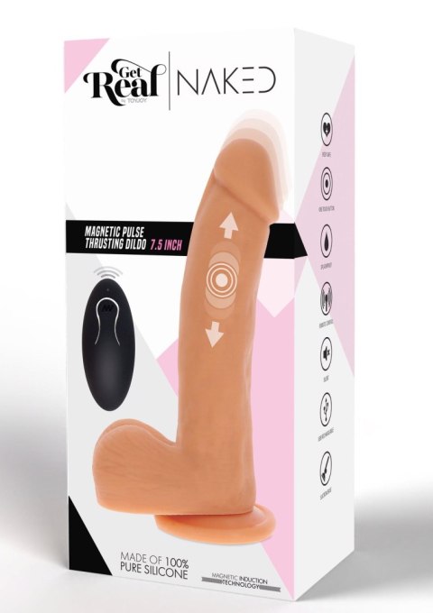 Magnetic Pulse Trusting Dildo Light skin tone SCALA Magnetic Pulse Trusting Dildo Light skin tone SCALA