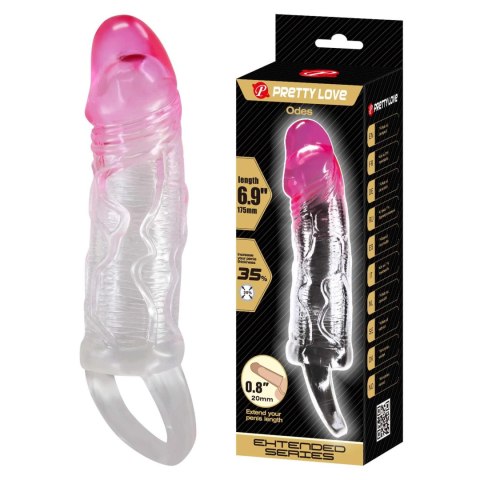 PRETTY LOVE - Odes, 17,5 cm, TPR, Waterproof Baile - Boys of Toys Sp. z. o.o. (dystrybutor)