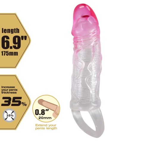 PRETTY LOVE - Odes, 17,5 cm, TPR, Waterproof Baile - Boys of Toys Sp. z. o.o. (dystrybutor)